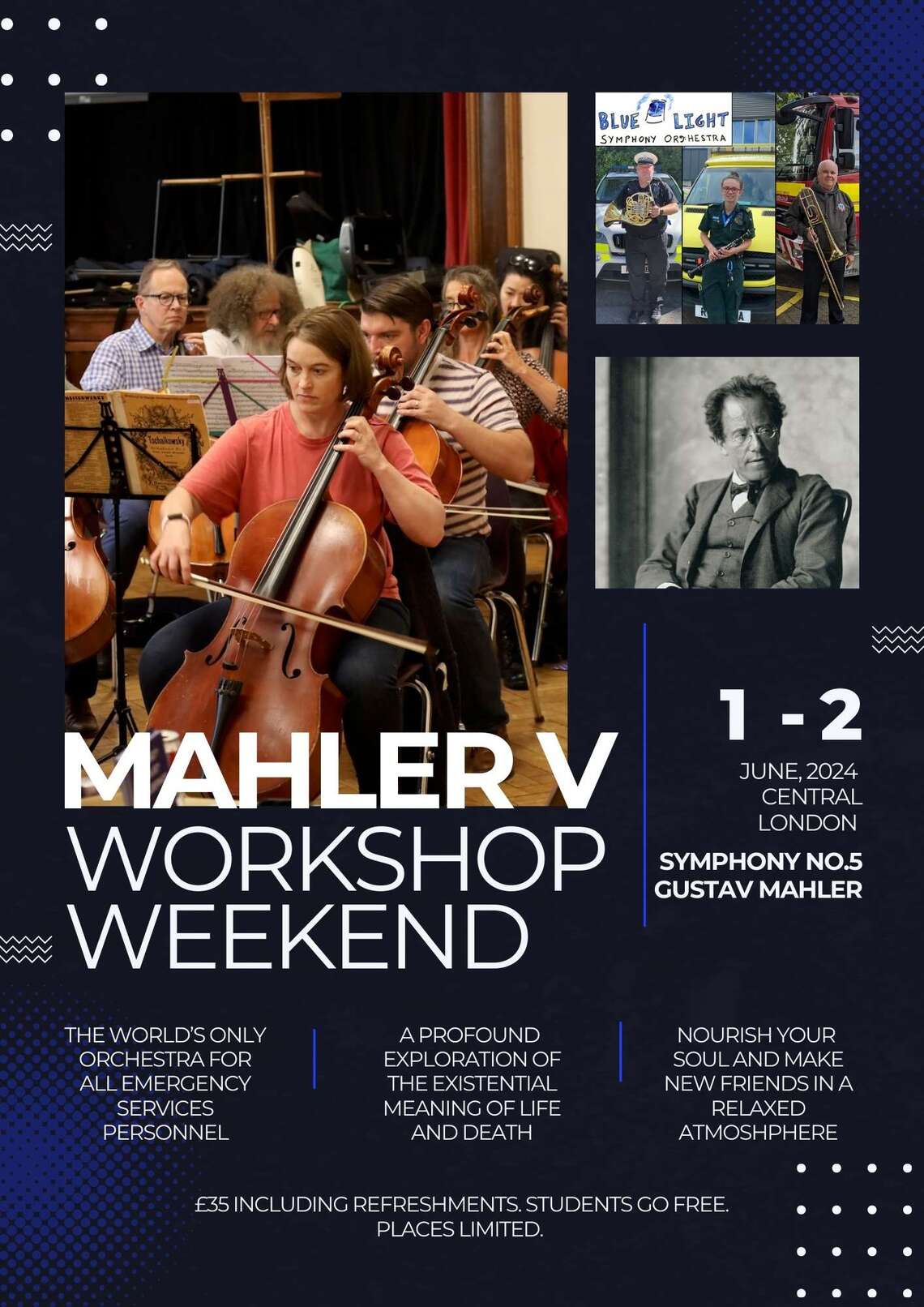 Mahler weekend flyer